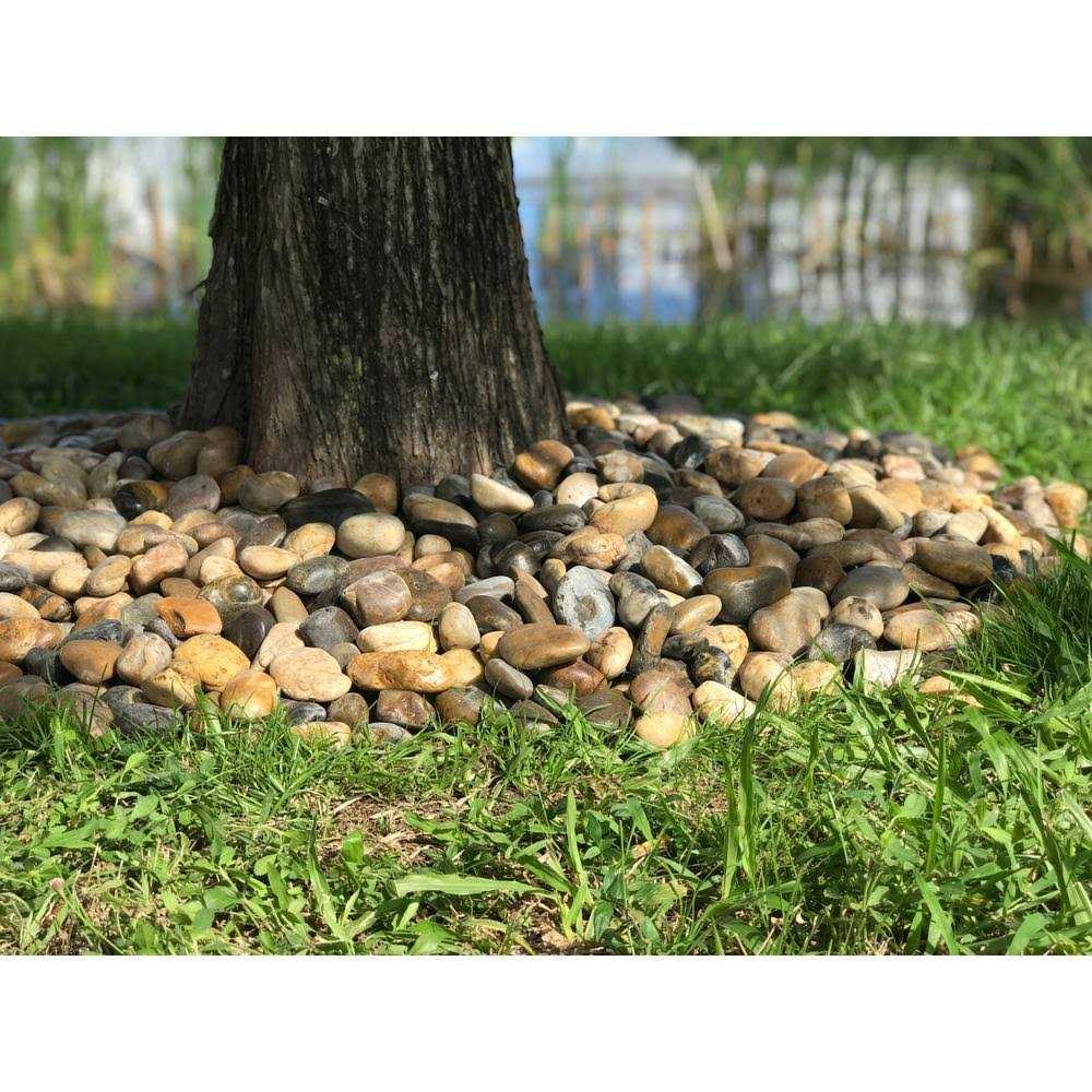Rain Forest 0.4 cu. ft. 1 in. to 2 in. 30 lbs. Polished Mixed Grade A Pebbles - Image 5