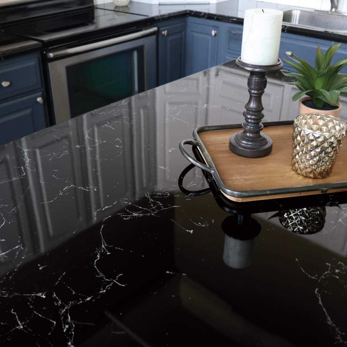 Giani Black Marble Countertop Paint Kit - Image 5