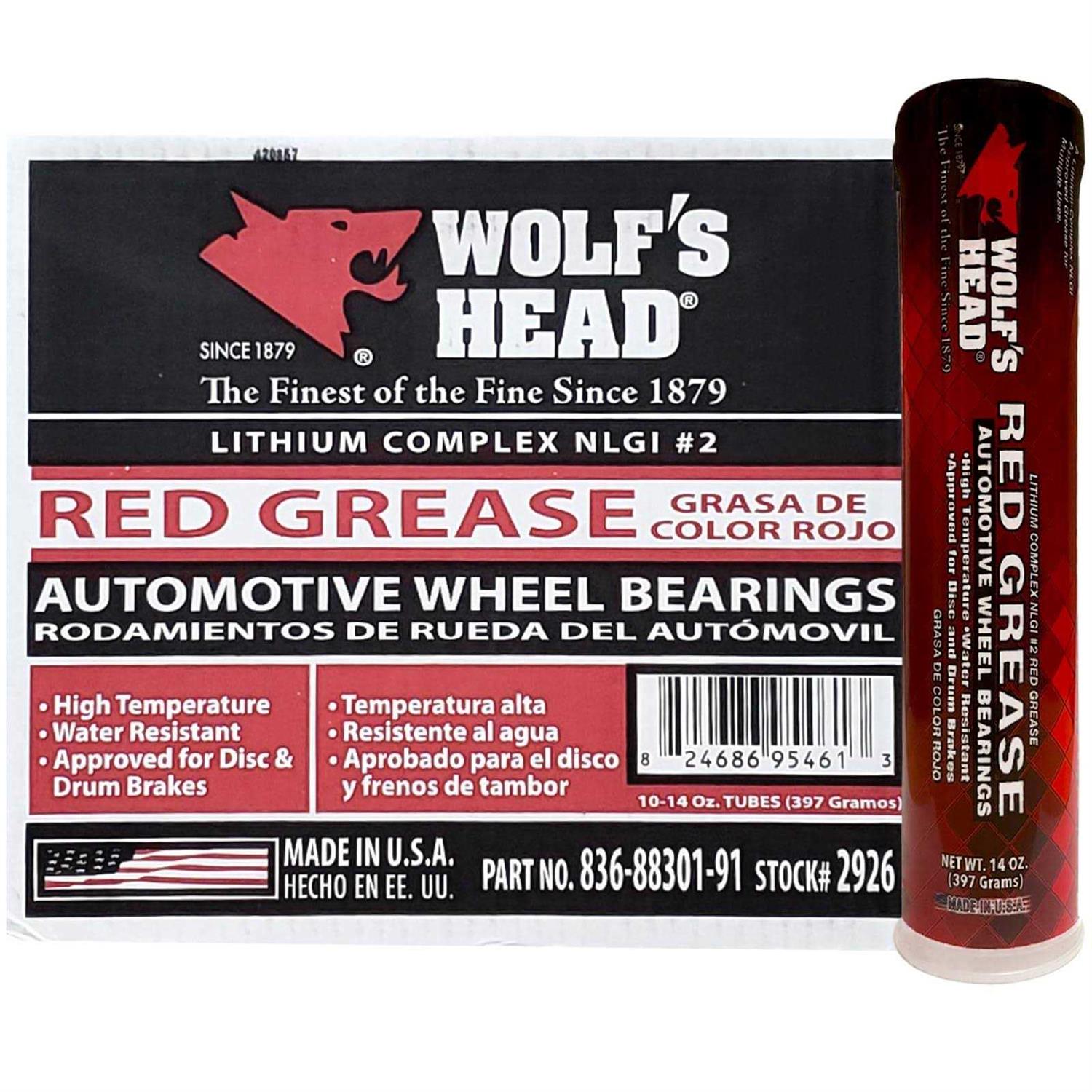 Wolf's Head Red Grease - Image 5