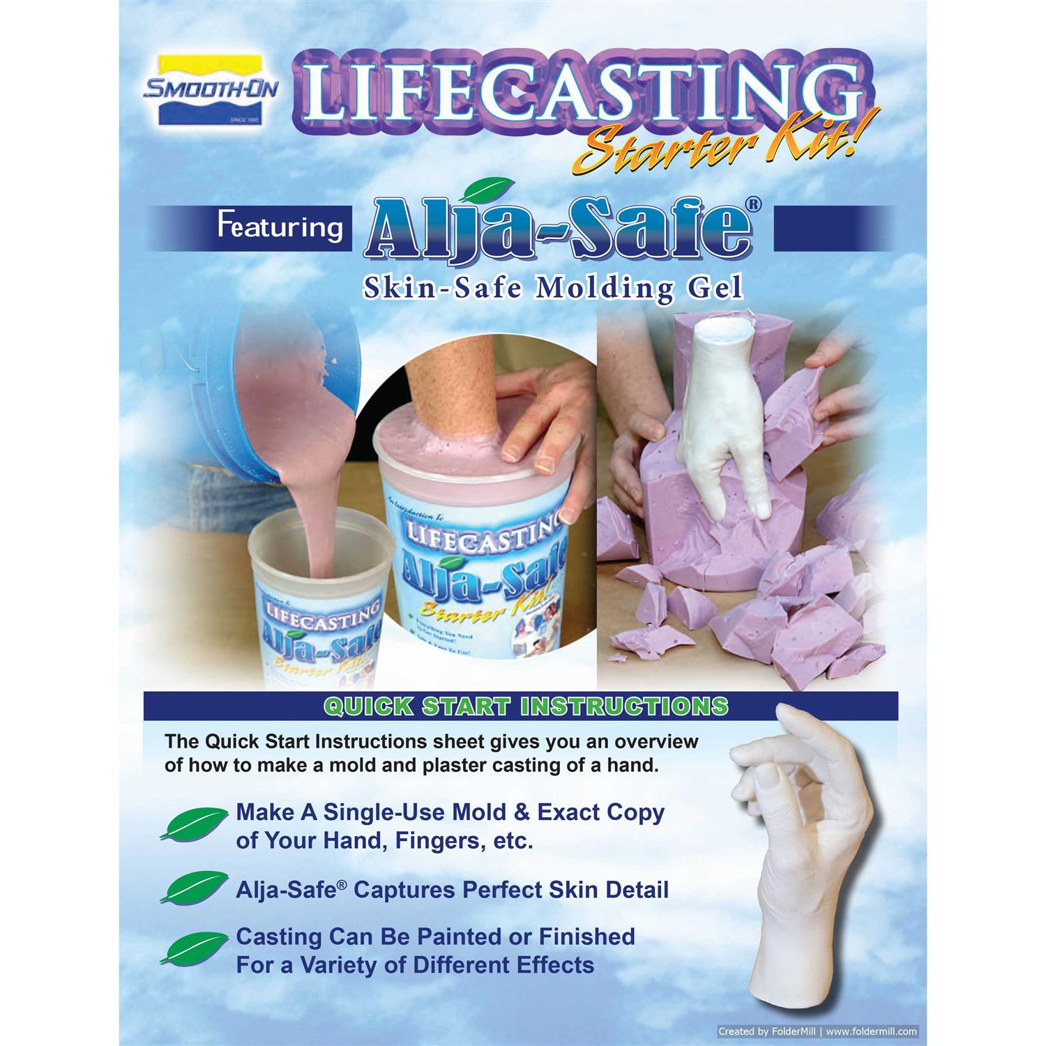 Life Casting Starter Kit with Alja-Safe Alginate - Image 3