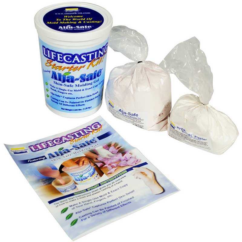 Life Casting Starter Kit with Alja-Safe Alginate - Image 4