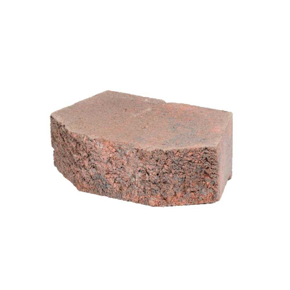 Oldcastle 4 x 12-inch Charcoal Red Castlewall Wall Block - Image 3