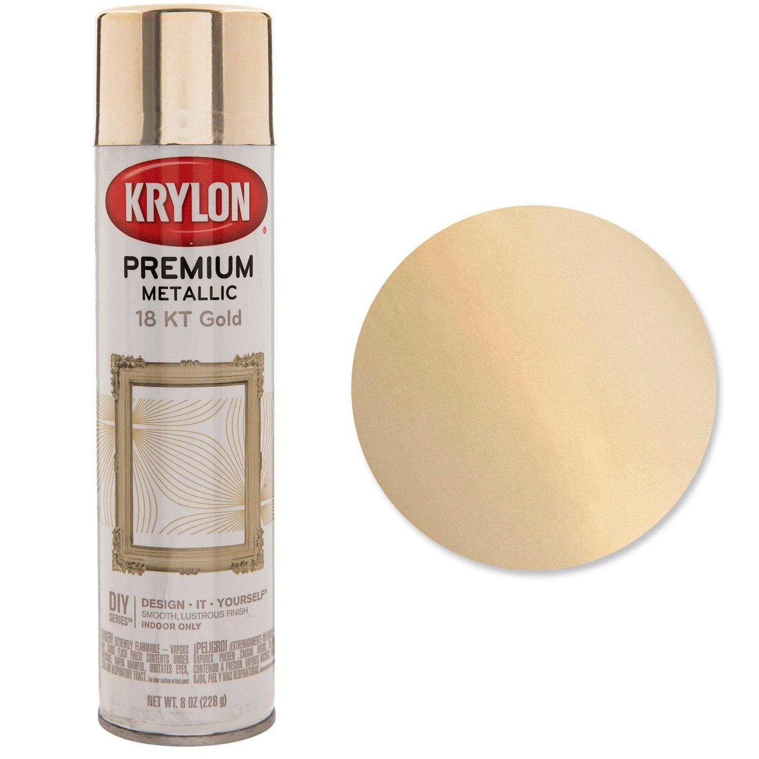 Krylon Premium Metallic Gold Spray Paint - Image 4
