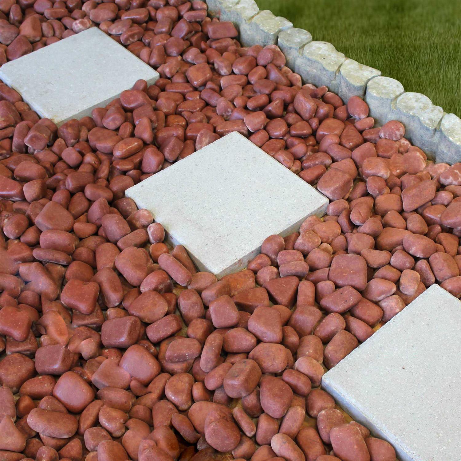 Rainforest Outdoor Decorative Natural Stone Beach Pebbles - Image 4