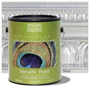 Modern Masters Silver Metallic Paint - Image 5
