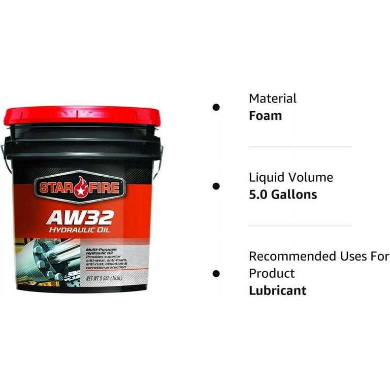 Starfire Premium Lubricants AW 32 Hydraulic Oil - Image 3