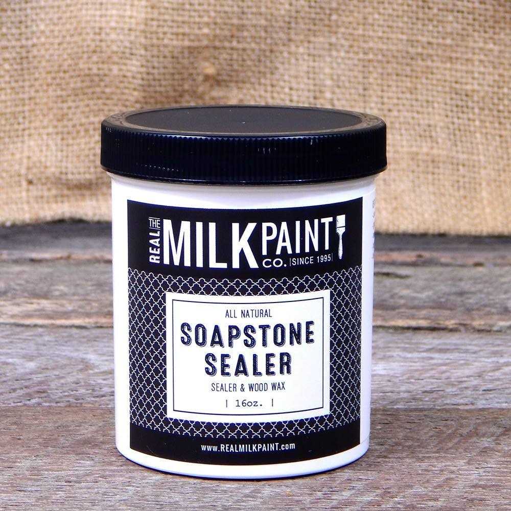 Real Milk Paint Soapstone Sealer and Wood - Image 3