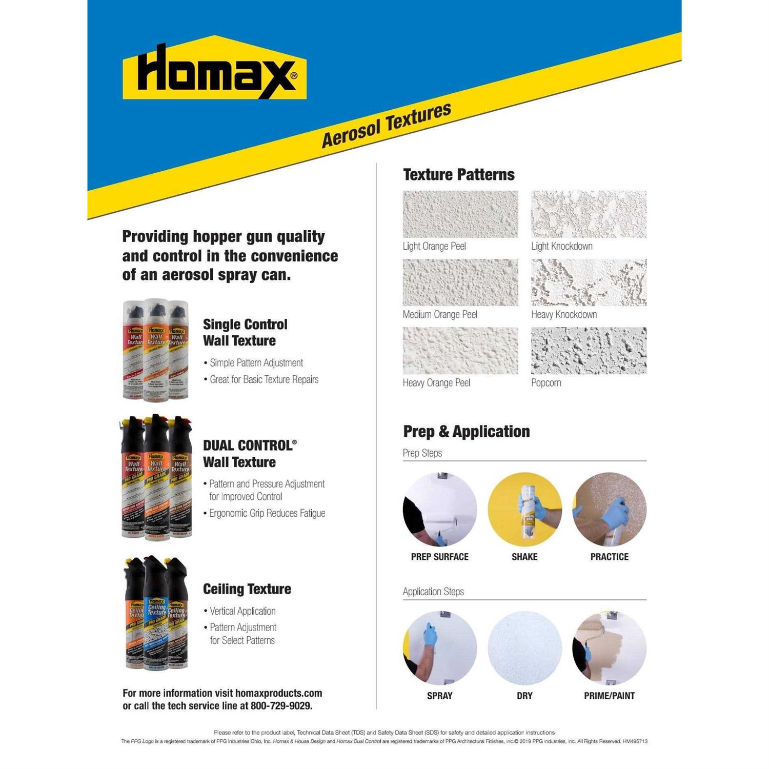 25 oz Homax Pro Grade Wall Texture - Image 3