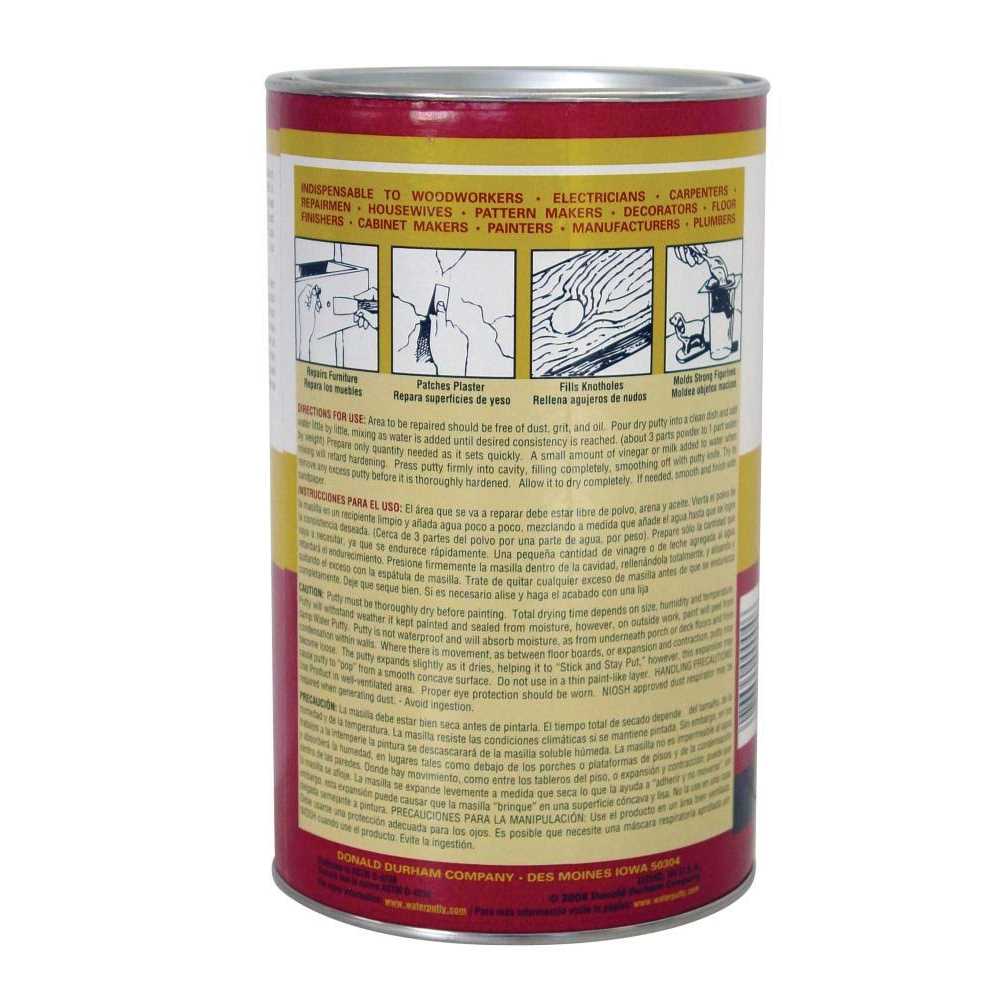 Durham 4 Rock Hard Water Putty - Image 3