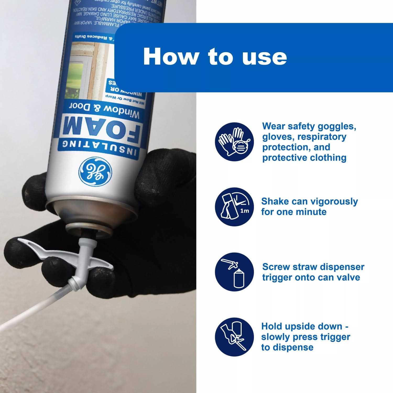 Ge Window & Door Insulating Foam - Image 5