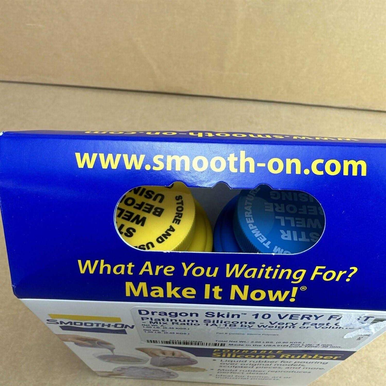 Smooth-On Dragon Skin 10 Very Fast Platinum Silicone Cure 2 Pints Kit - Image 4