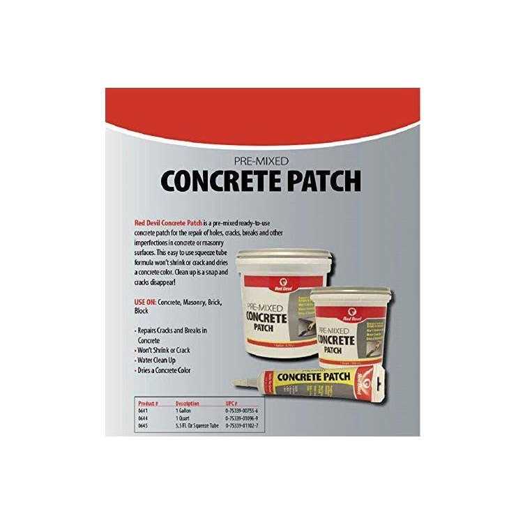 Red Devil Pre Mixed Concrete Patch - Image 3
