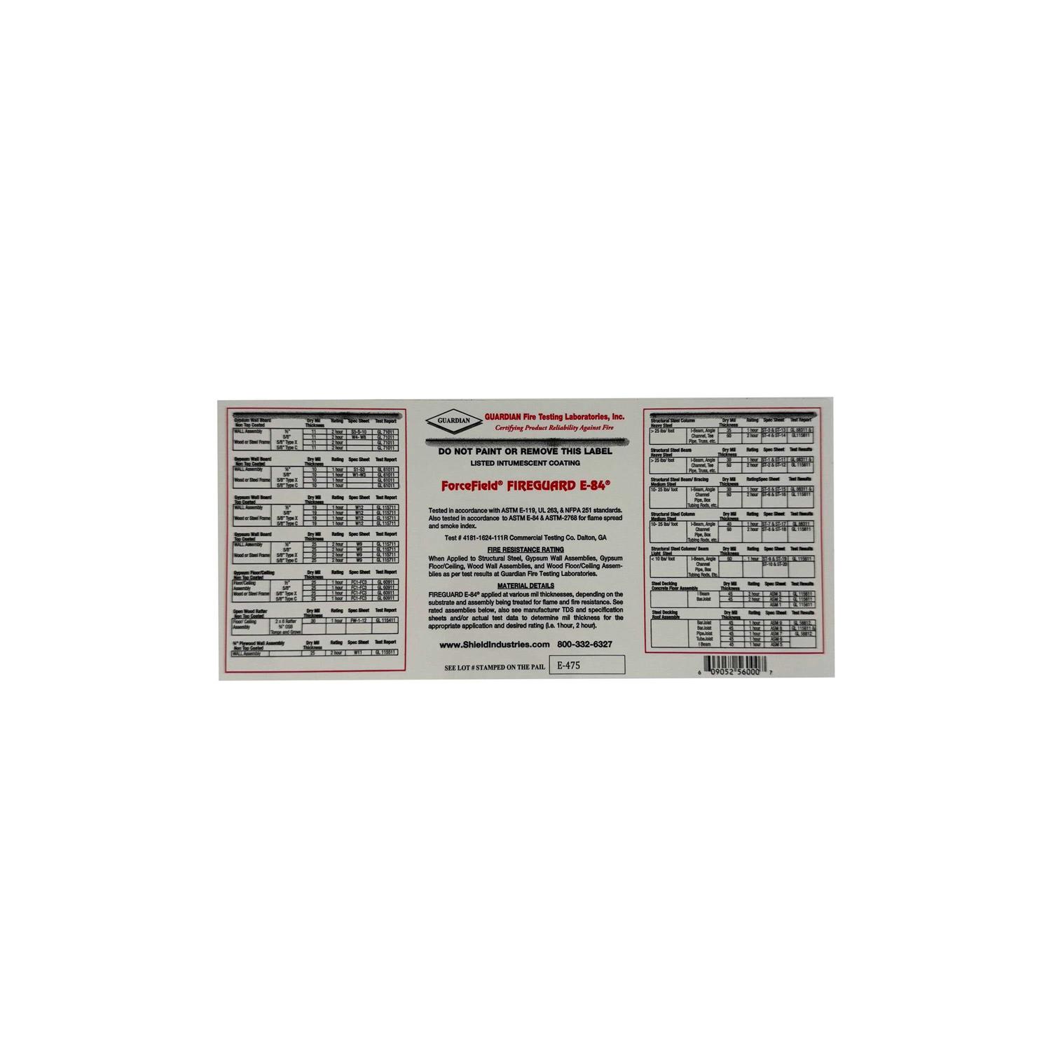 ForceField FireGuard E-84 5 gal. Intumescent Primer - Image 3