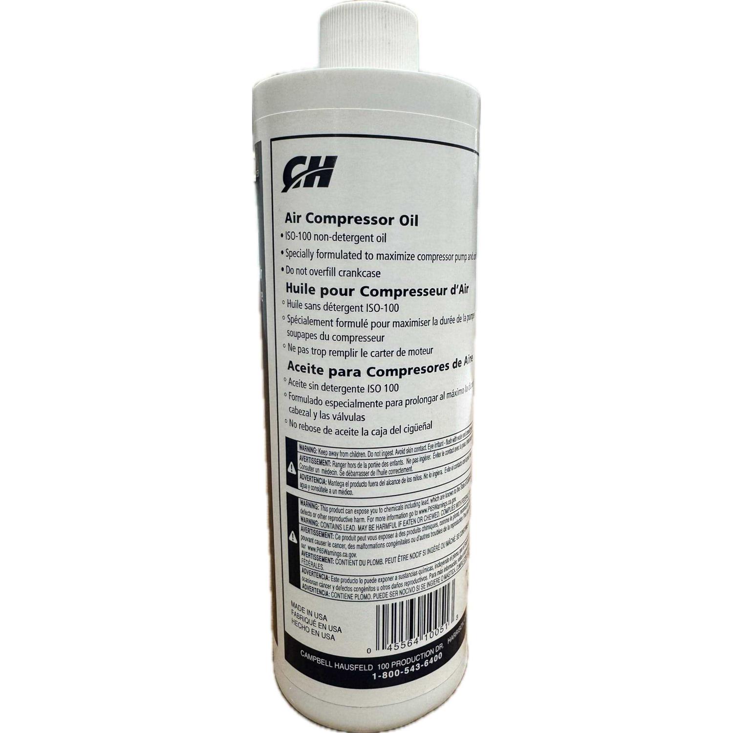 Campbell Hausfeld 16 oz. Air Compressor Oil ST125312AV - Image 4