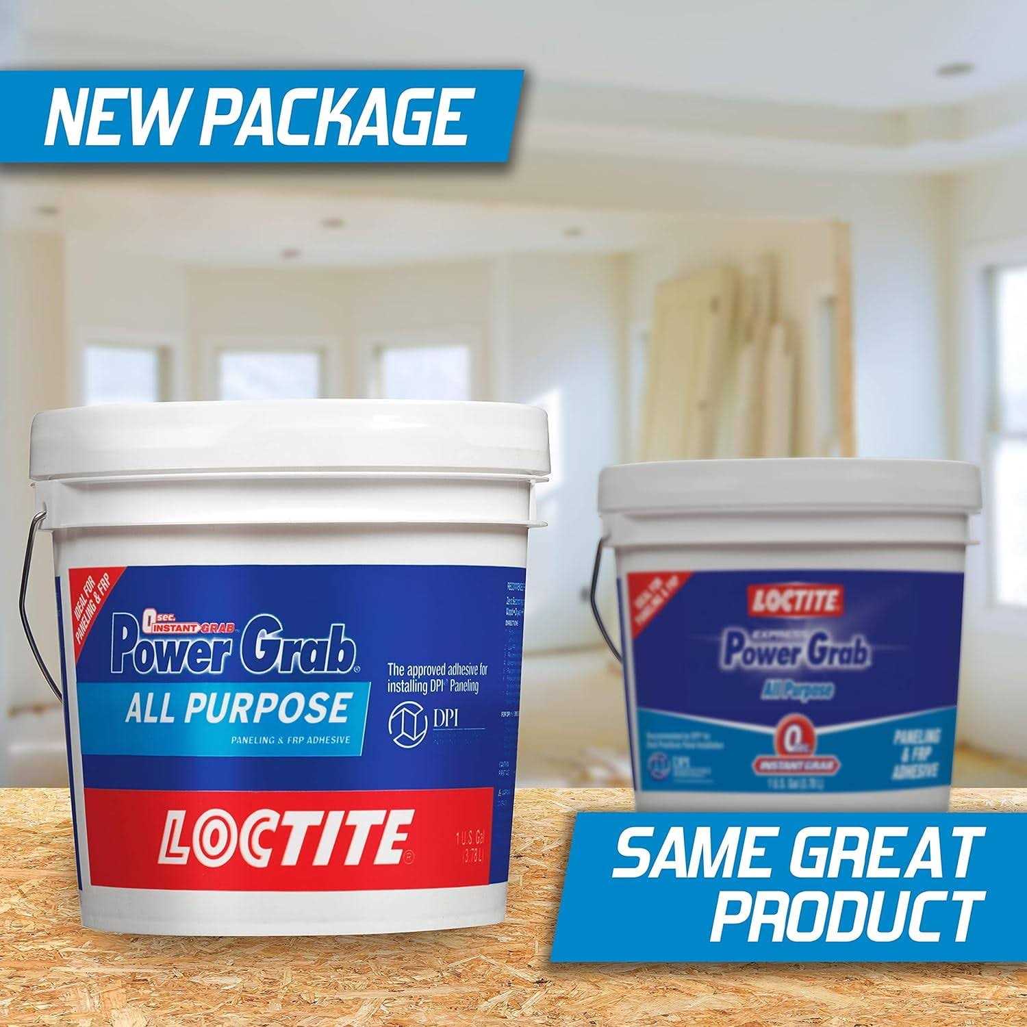 LOCTITE Power Grab 1 Gal. All-Purpose Paneling & FRP Adhesive - Image 4