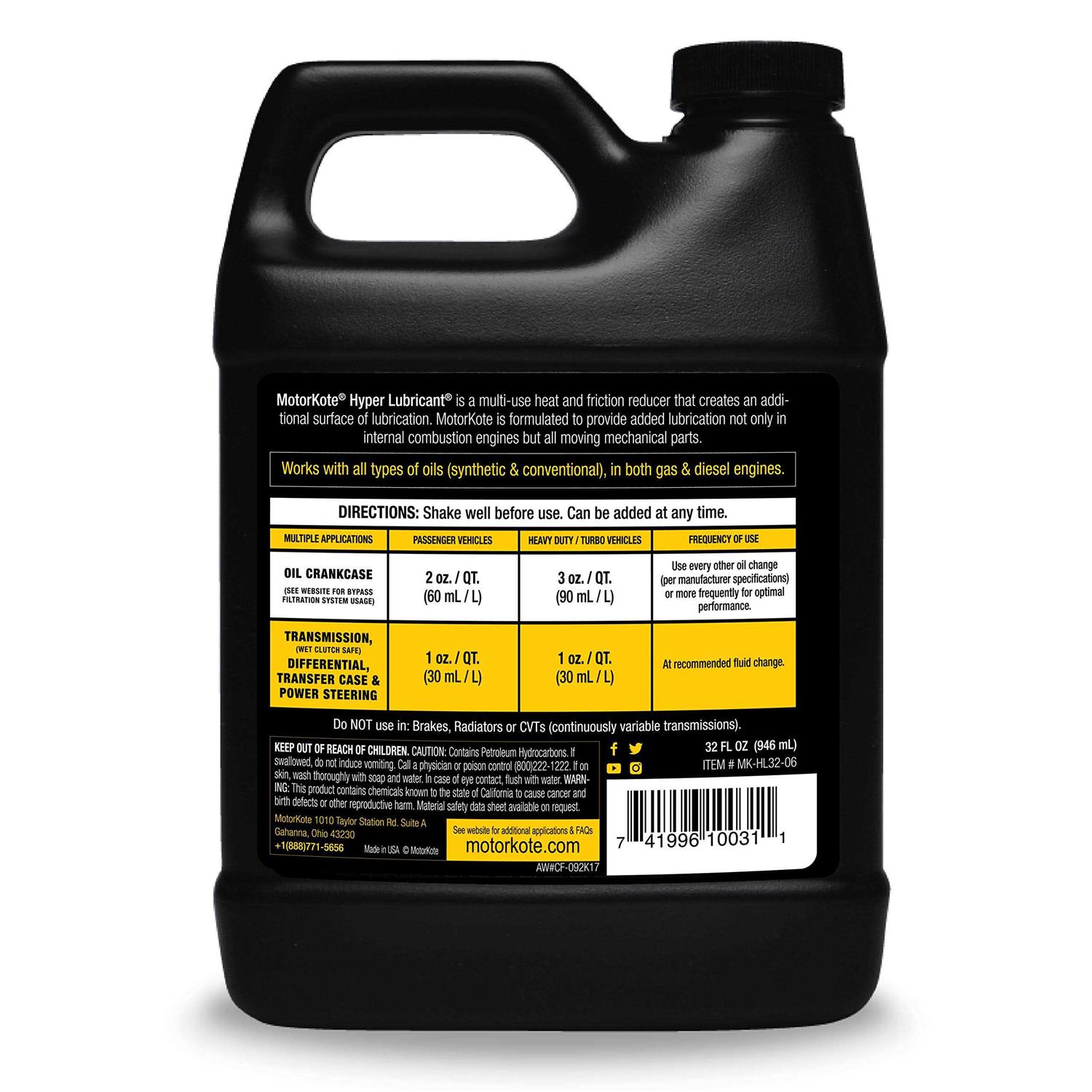 Motorkote Hyper Lubricant - Image 3