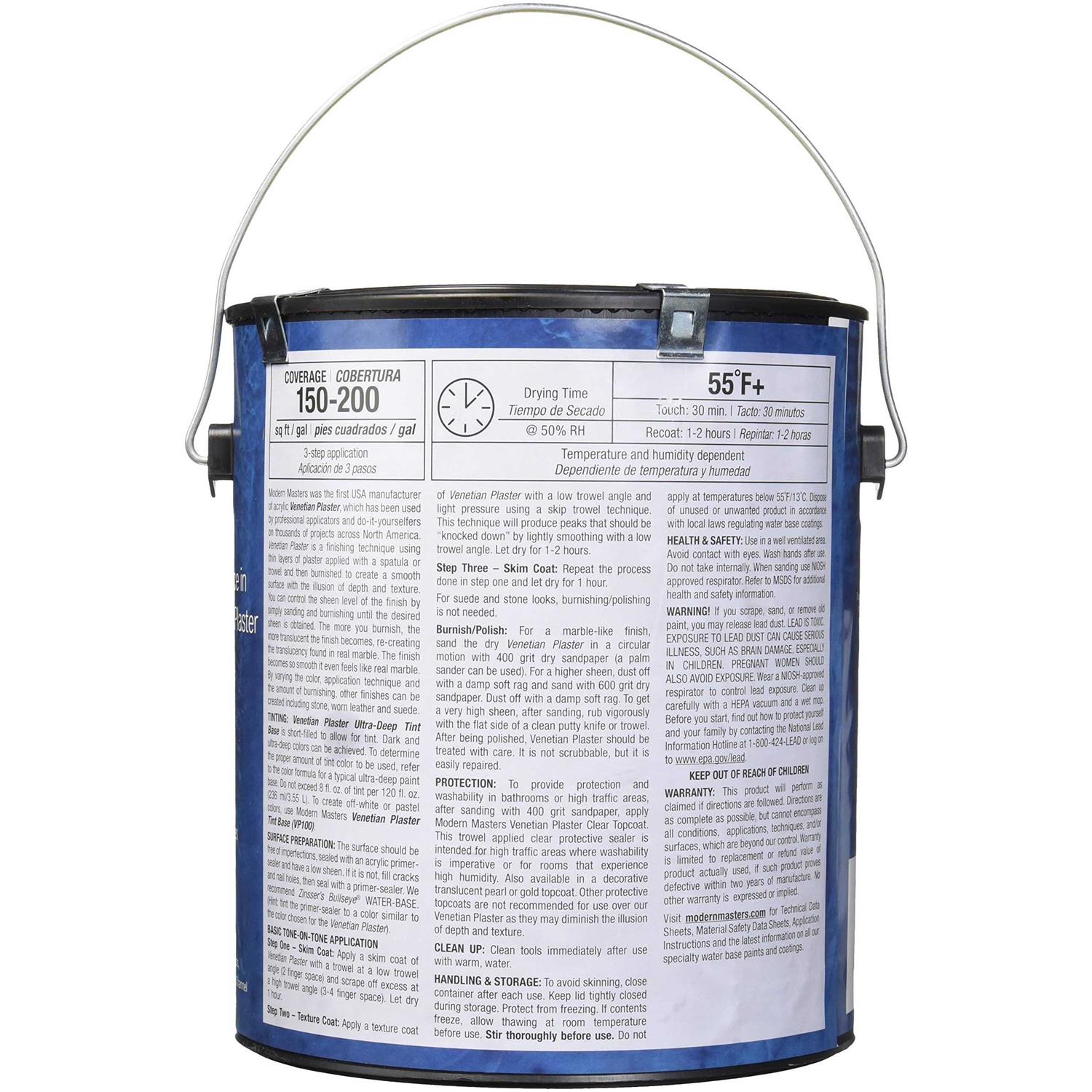 Modern Masters Ultra Deep Tint Base Venetian Plaster - Image 5