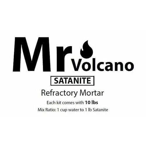 Mr Volcano Refractory Satanite 10 Pounds for Ceramic Blanket Lining 3200 Degree Mortar - Image 3