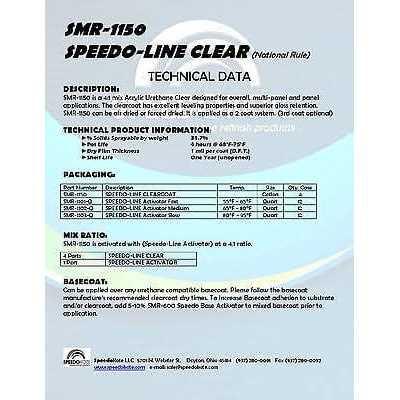 Speedokote . Clear Coat Acrylic Urethane - Image 3