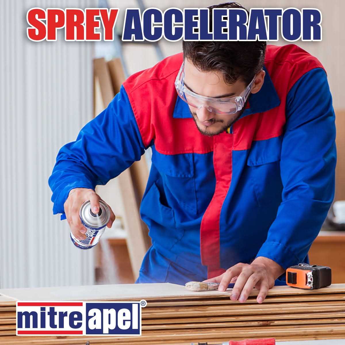 Mitreapel Activator Spray Accelerator for CA Super Glues - Image 5