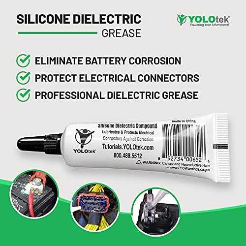 Silicone Dielectric Grease Automotive/Marine 10g by YOLOtek Veteran Owned. Silicone Grease for Electronics - Image 4