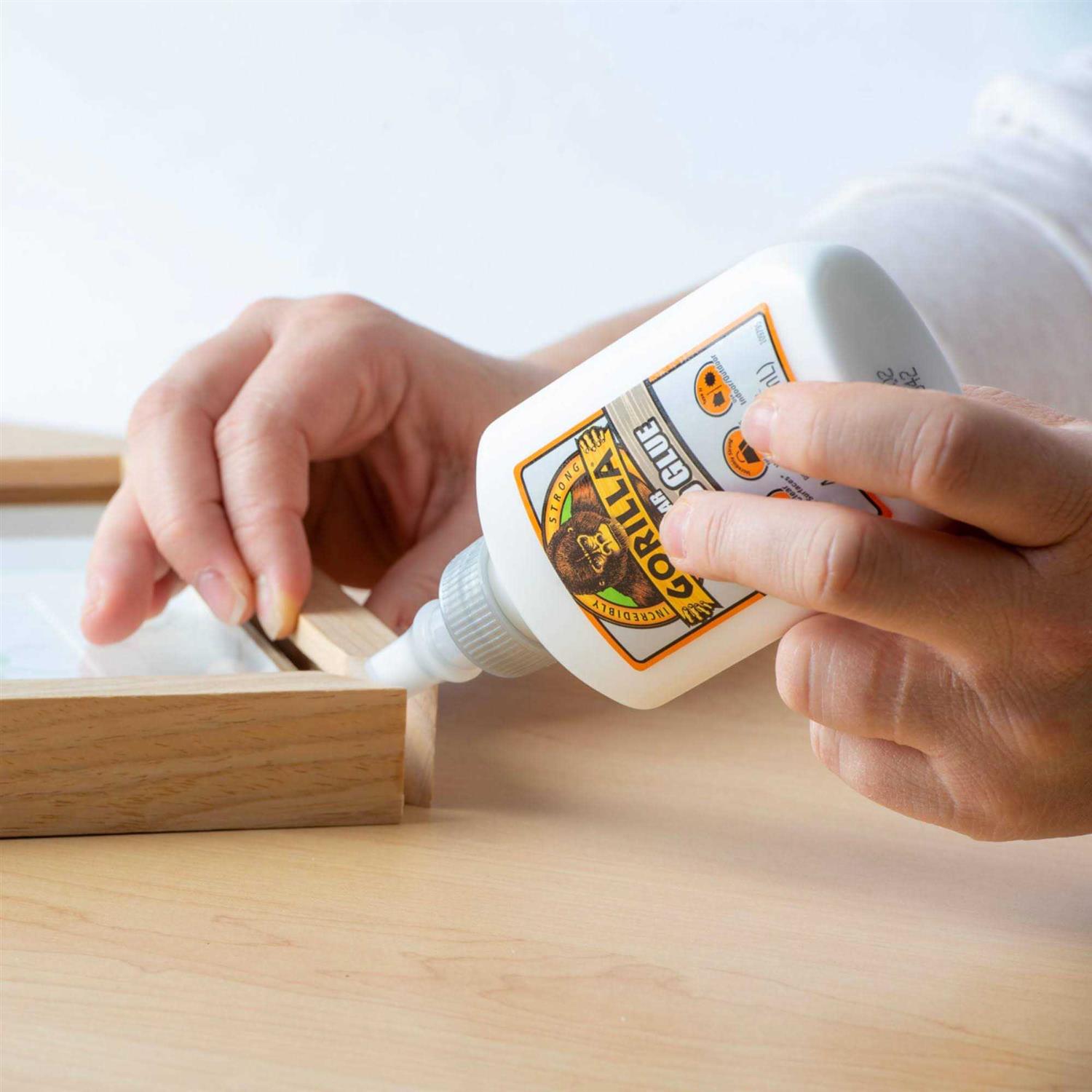 Gorilla Dries Clear Wood Glue - Image 4