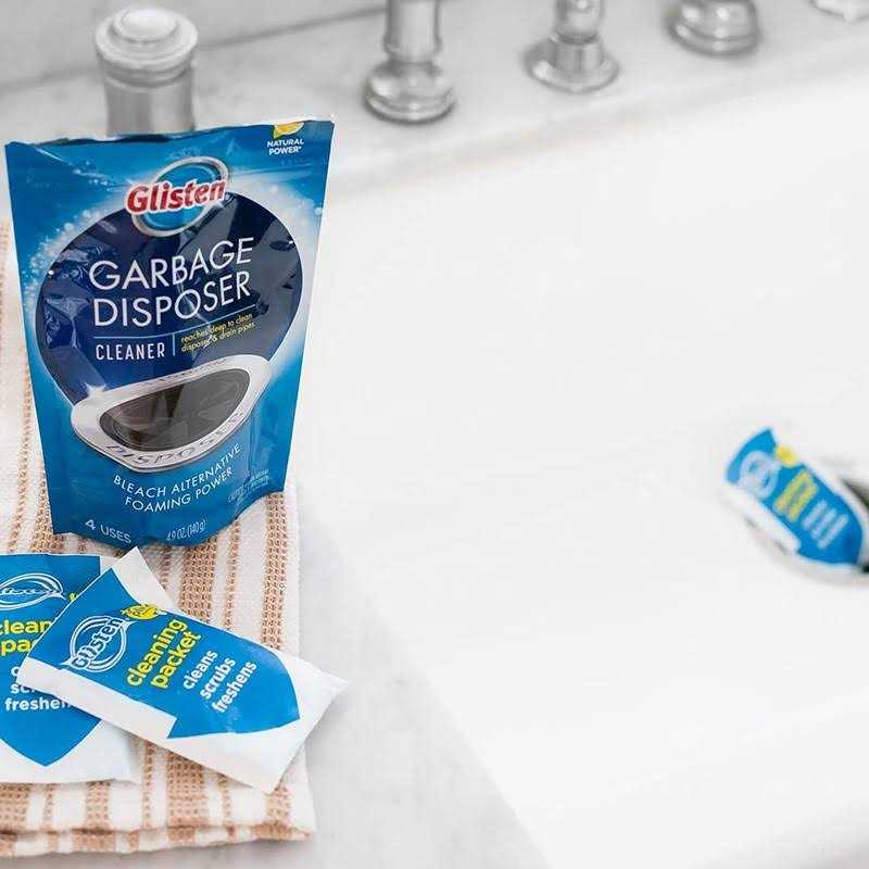 Glisten Garbage Disposer Cleaner and Freshener with Foaming Action - Image 3