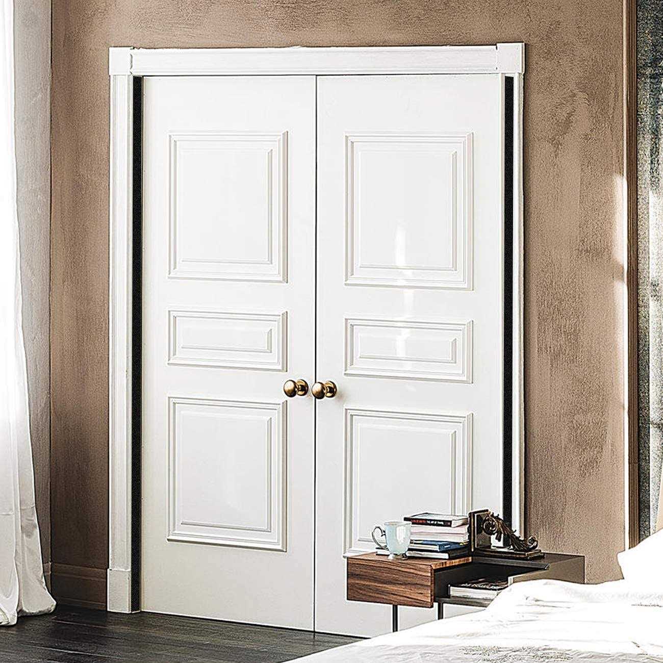 Yotache Self Adhesive Foam Gasket Tape 2 Rolls 1/2 W X 1/2 T for Doors Soundproofing Weather Seal Strip Insulation - Image 3