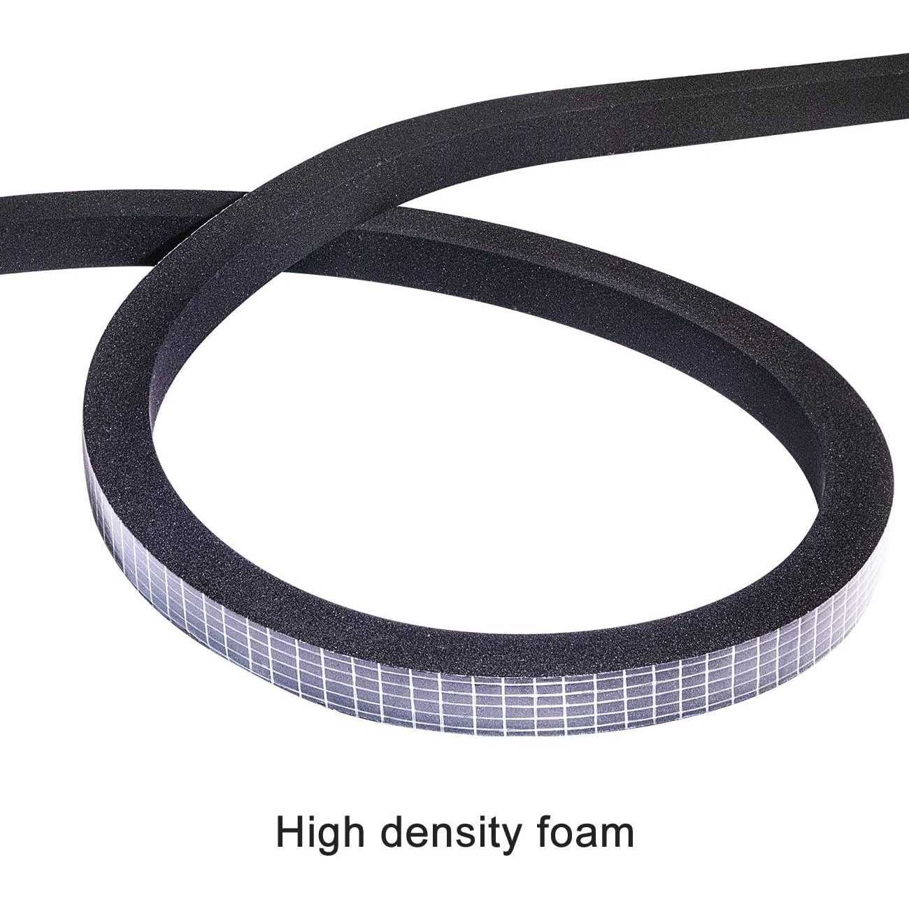 Yotache Self Adhesive Foam Gasket Tape 2 Rolls 1/2 W X 1/2 T for Doors Soundproofing Weather Seal Strip Insulation - Image 4