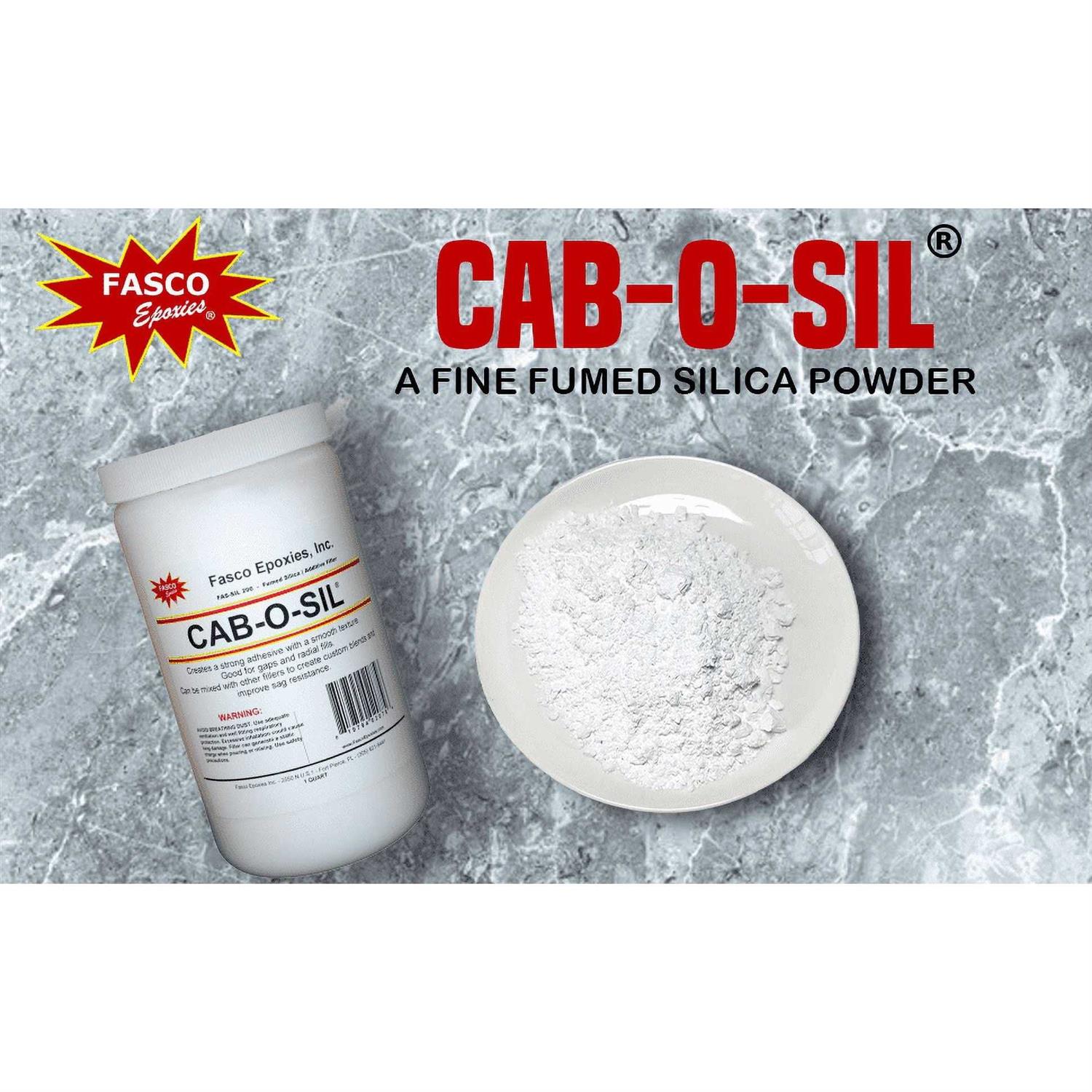 Fasco Epoxies Cabosil Fumed Silica Thickener in Quart Tub - Image 5