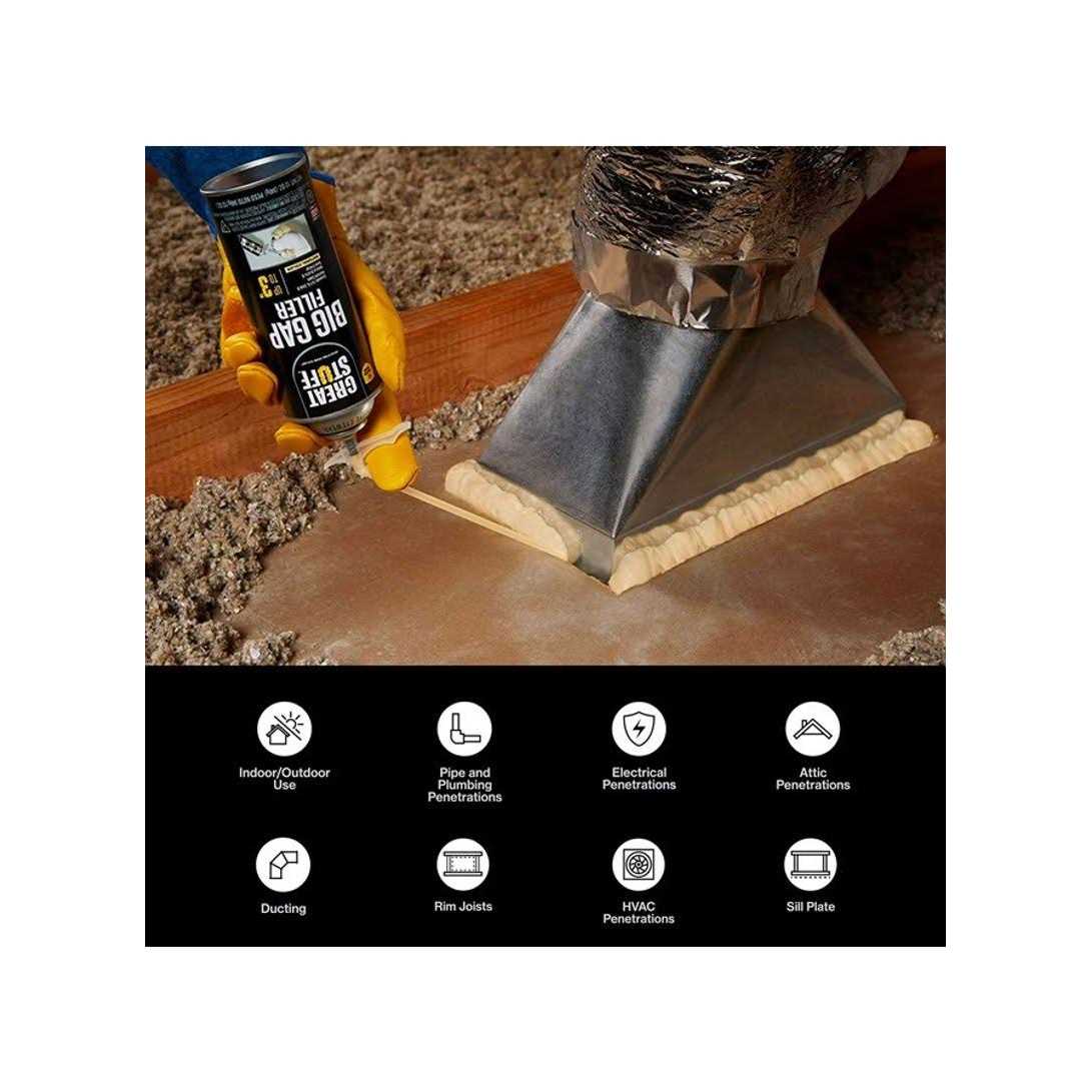 Great Stuff Big Gap Foam Sealant - Image 5