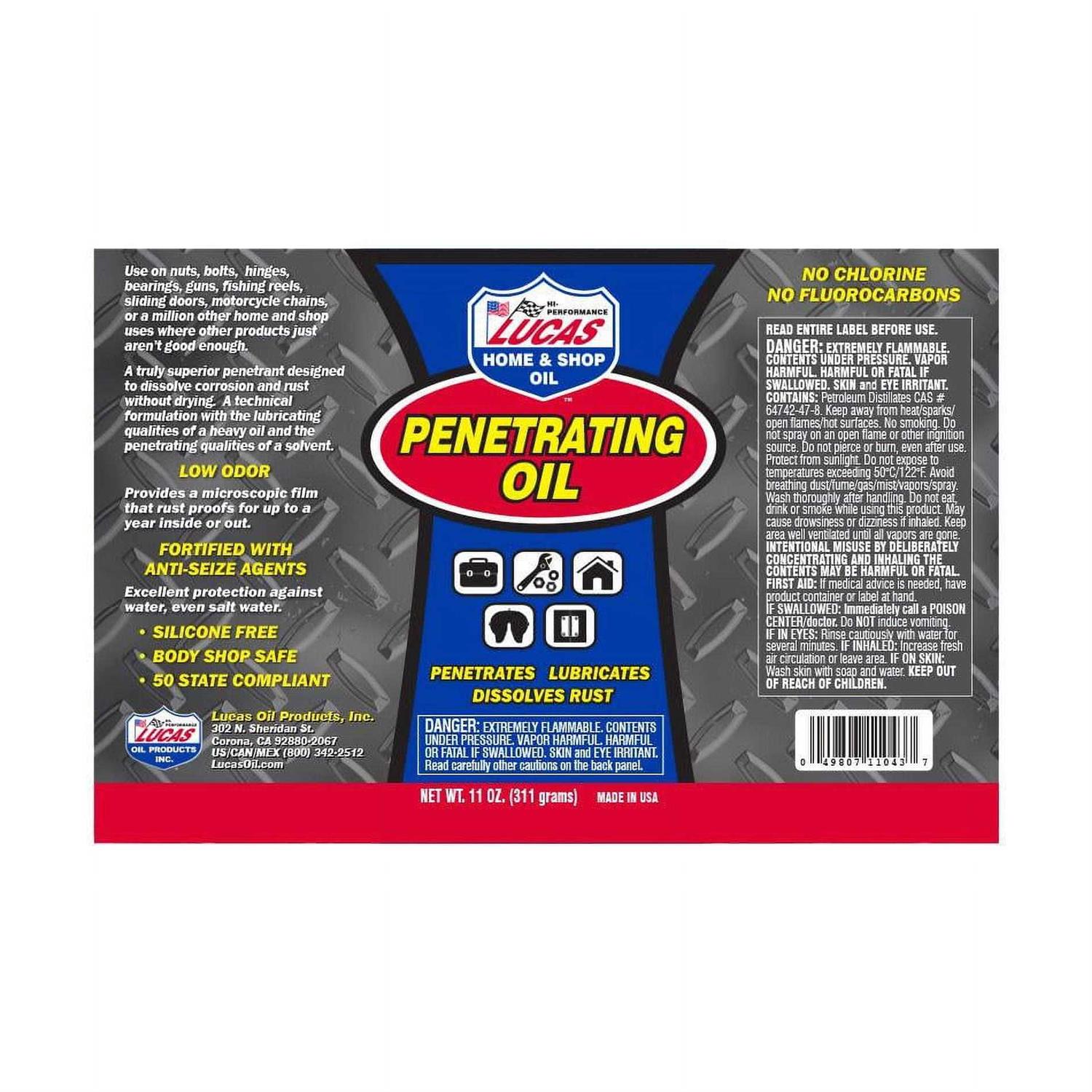 Lucas Oil 11043 Penetrating Oil - Image 3