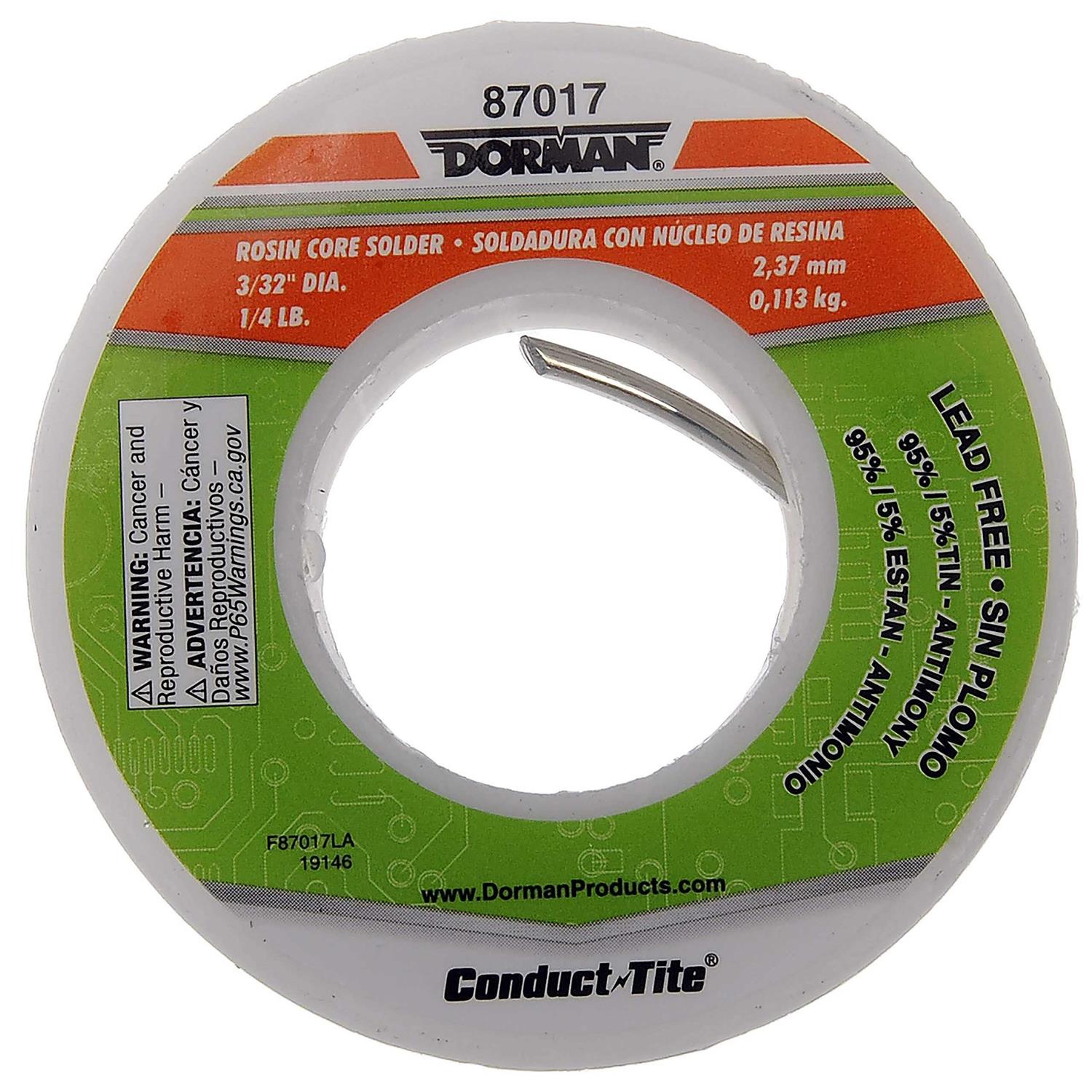 Dorman 87017 Lead Free Rosin Core Solder - Image 4