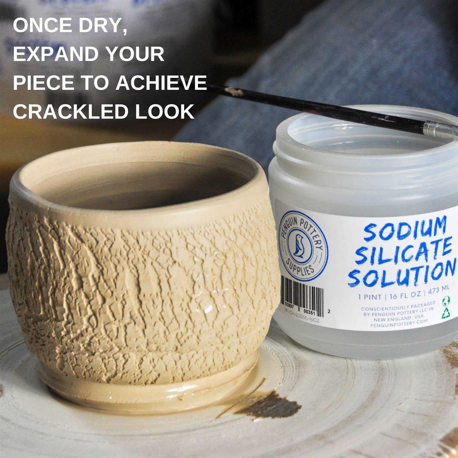 Penguin Pottery Sodium Silicate Solution - Image 3