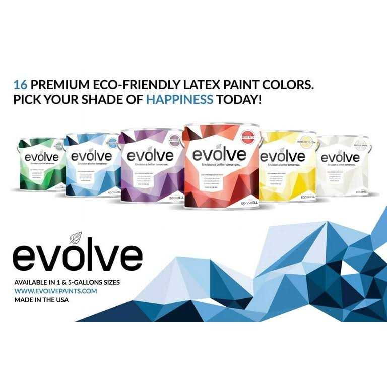 Evolve Paint & Primer Environment-friendly Low Sheen with One-Coat Coverage for Interior & Exterior Surfaces - Image 4