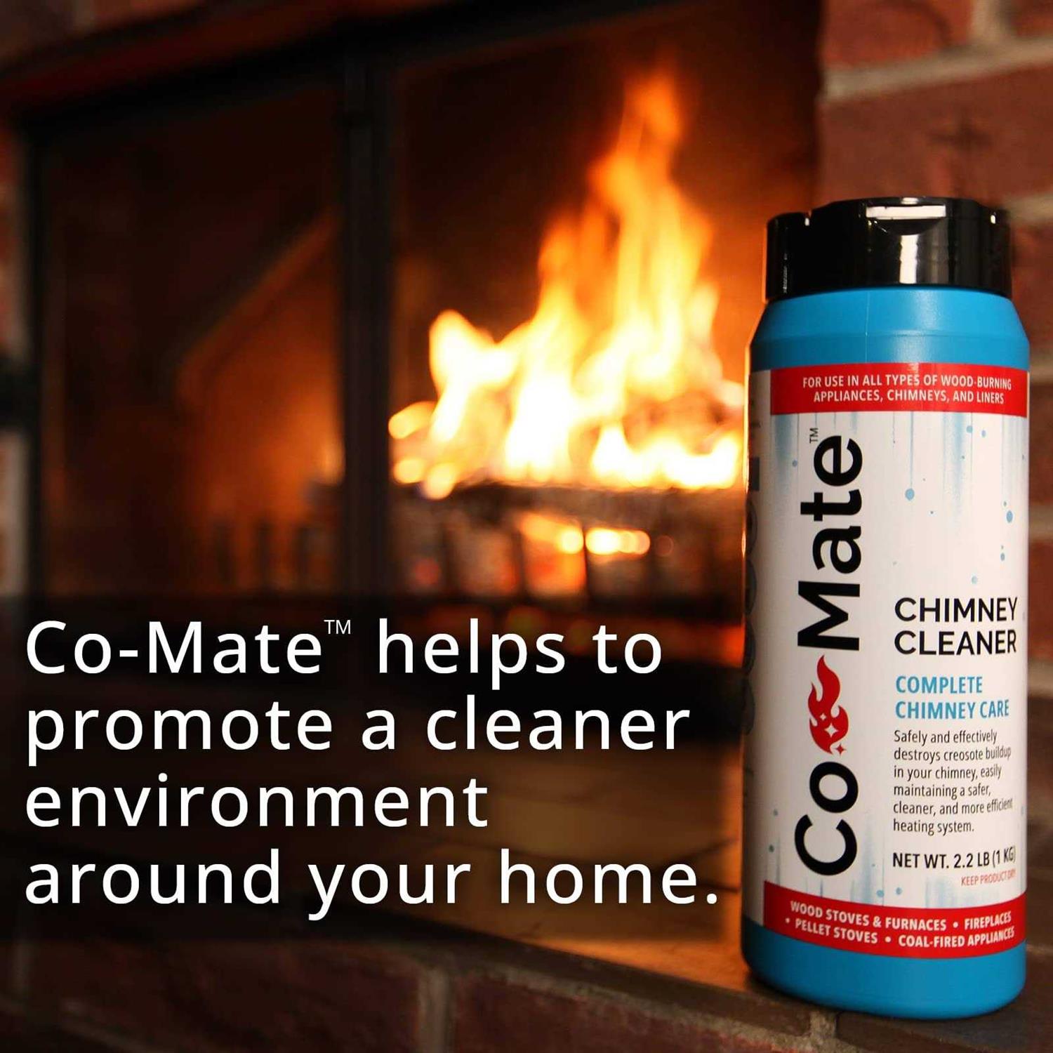 Co-mate Chimney Cleaner Complete Chimney Care - Image 3