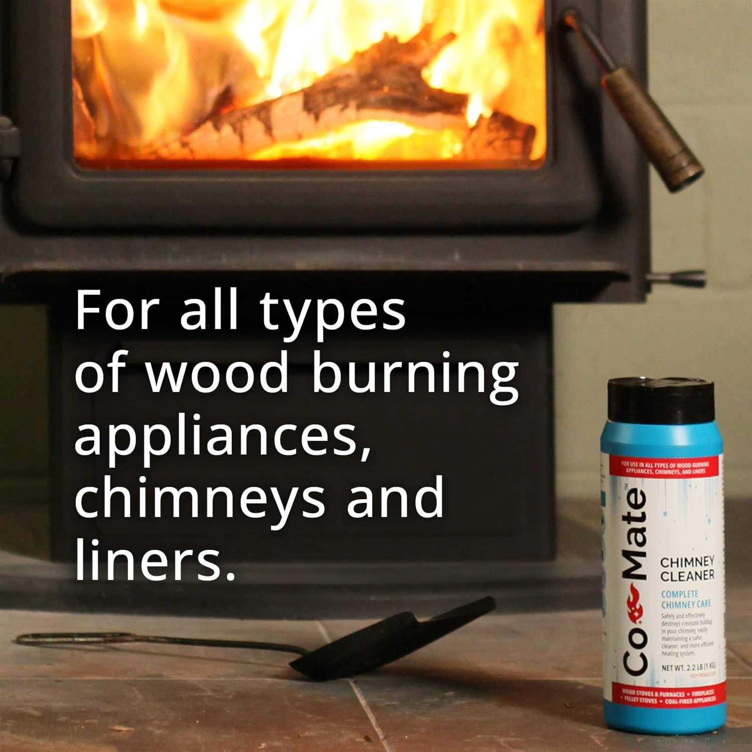 Co-mate Chimney Cleaner Complete Chimney Care - Image 5