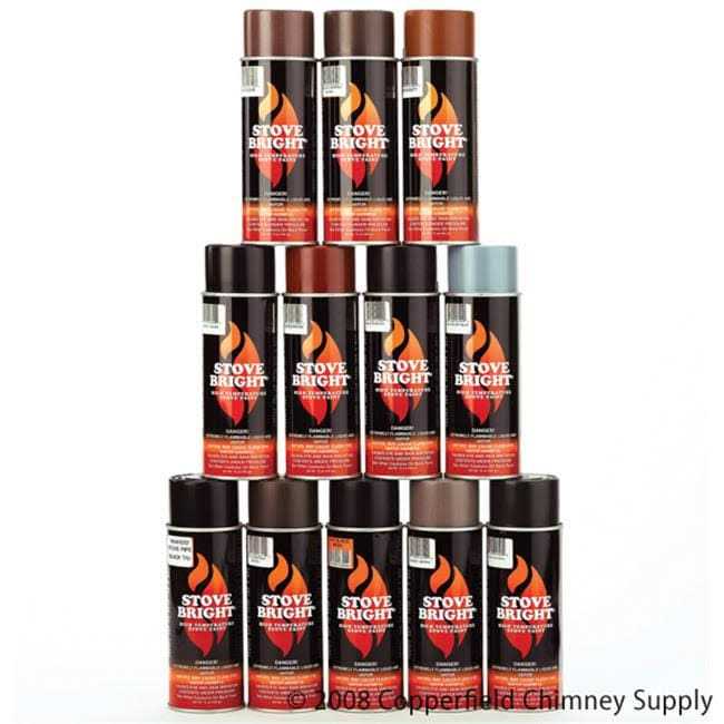 Stove Bright Metallic Black Stove Paint - Image 3