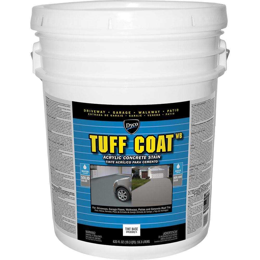Dyco Tuff Coat 5 gal Low Sheen Exterior Waterborne Acrylic Concrete Stain - Image 3