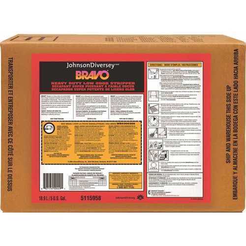 Diversey Bravo Heavy-Duty Low Odor Floor Stripper 95115958 - Image 4