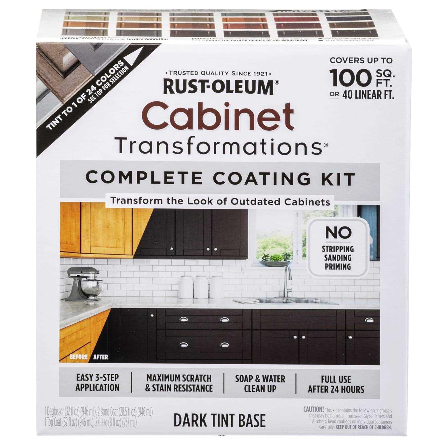 Rust-Oleum Small Cabinet Transformations Kit Light Tint Base 258109 - Image 4