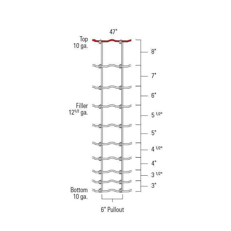 Red Brand Monarch Knot Field Fence - Image 5
