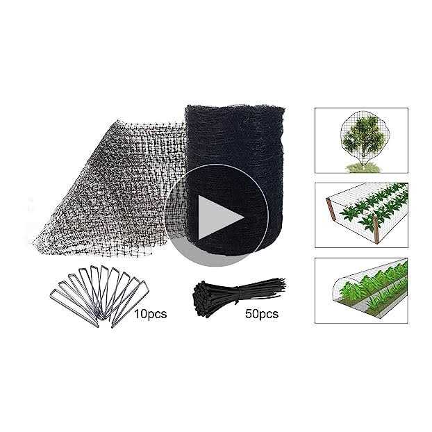 Feitore Deer Fence Netting 7 x 100 Feet Anti Bird Deer Protection Net Reusable Protective Garden Netting for Plants Fruit Trees Vegetables Against - Image 3