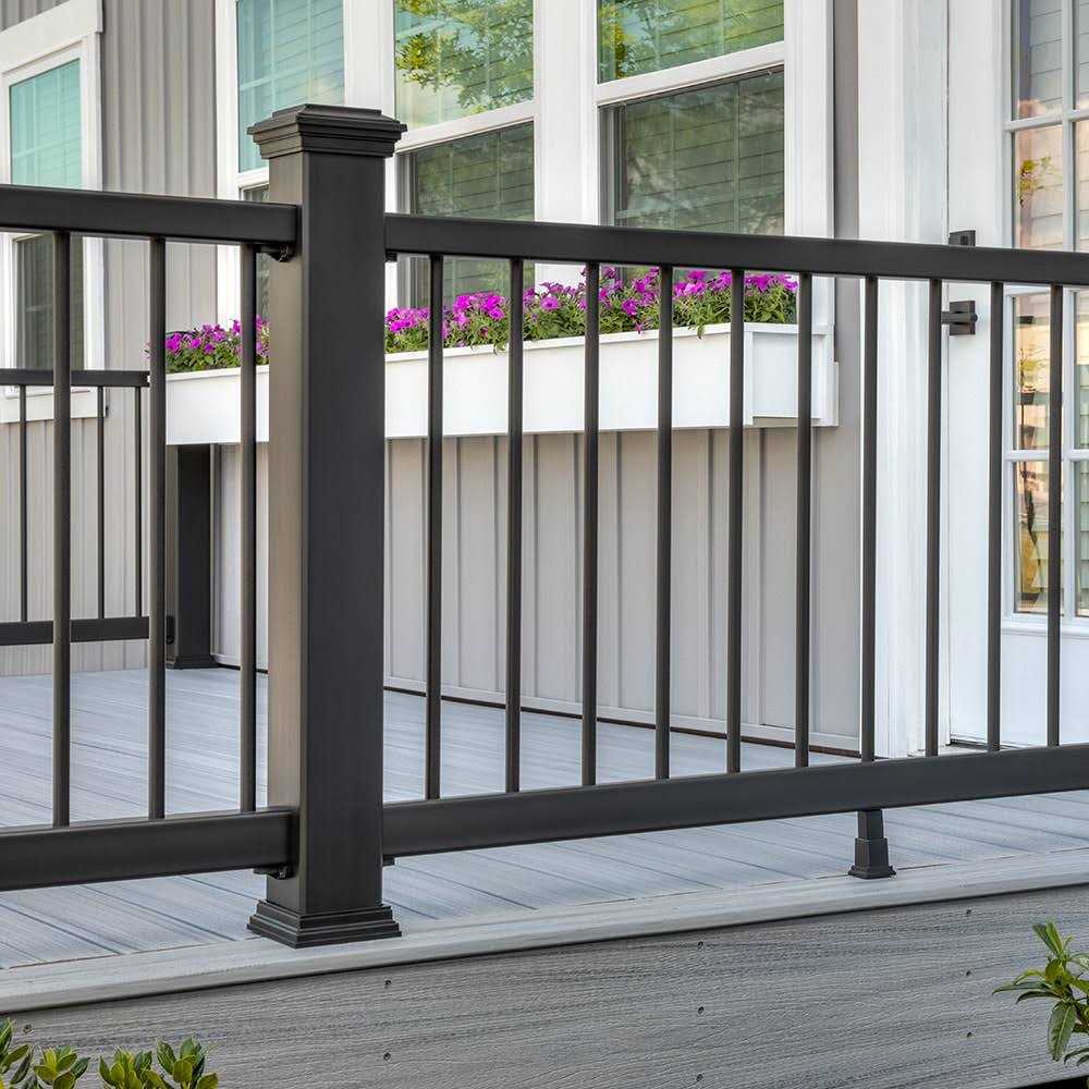 Trex Transcend BK040448APS Railing System Post Sleeve 4x4x48 Charcoal Black - Image 4