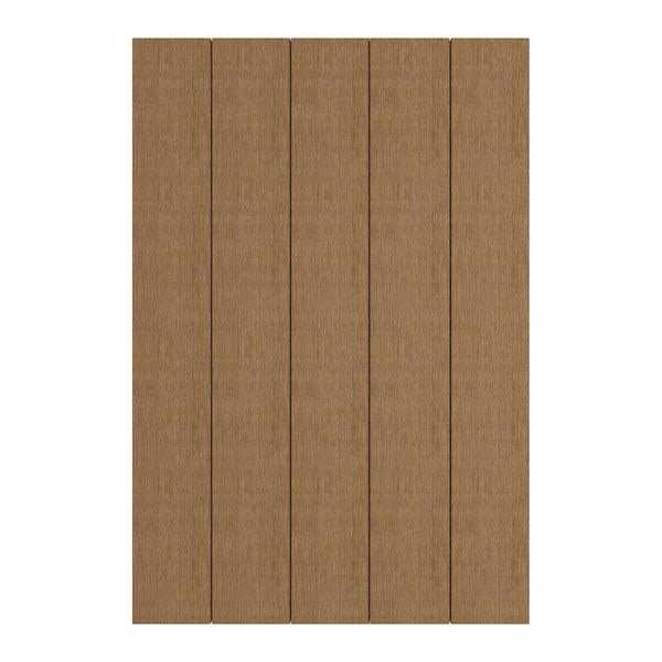 NewTechWood 1/2 in. x 3-1/2 in. x 5-3/4 ft. Peruvian Teak Flat Top Composite Fence Picket - Image 4