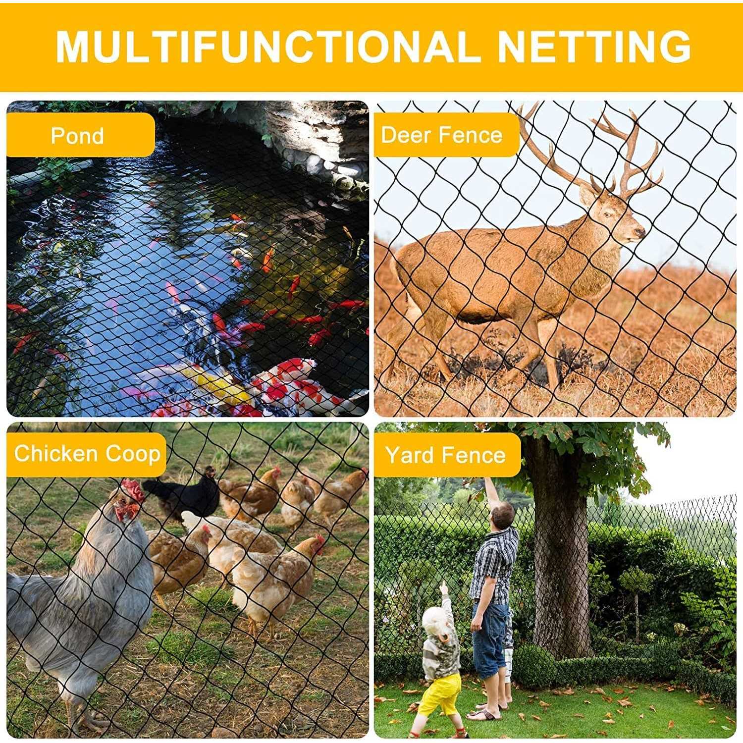 BSTPCOO Bird Net 1 Mesh Nylon Bird Netting for garden - Image 3
