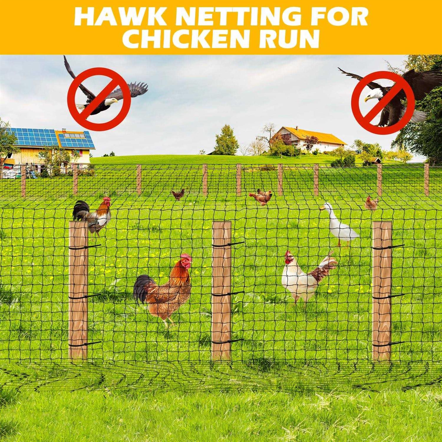 BSTPCOO Bird Net 1 Mesh Nylon Bird Netting for garden - Image 4