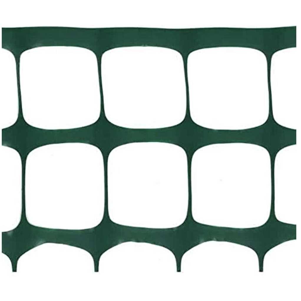 OldMacDonald Plastic Mesh Fence Safety Fence 4' x Resuable Temporary Netting for Garden Fencing - Image 5