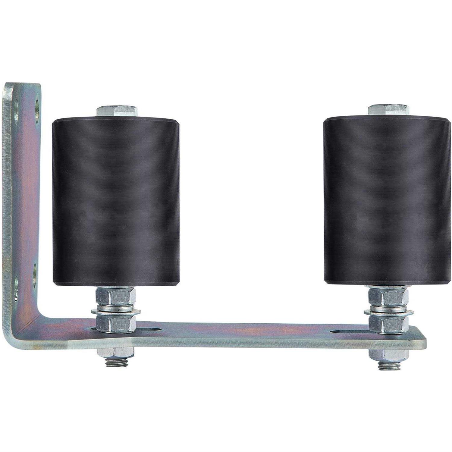 VEVOR Gate Roller Guide 3 in. Sliding Gate Black Nylon Roller With L-Shape Bracket Fence Slide Gate Support Assembly - Image 5