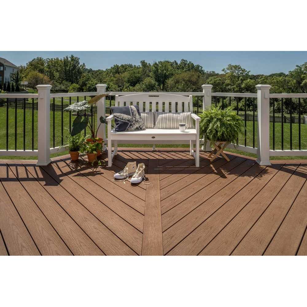 Trex 4-in x 4-in Enhance Classic White Composite Deck Post Cap - Image 5